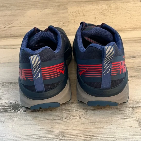 Hoka Challenger ATR 5 Men’s All Terrain Running Shoes Size 12.5 In Blue/Red - Picture 10 of 11